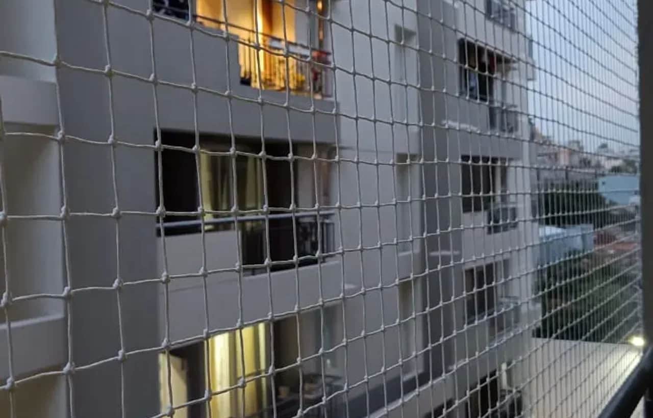 Reddy & Reddy Colony Tirupati Monkey Safety Nets for terrace access side