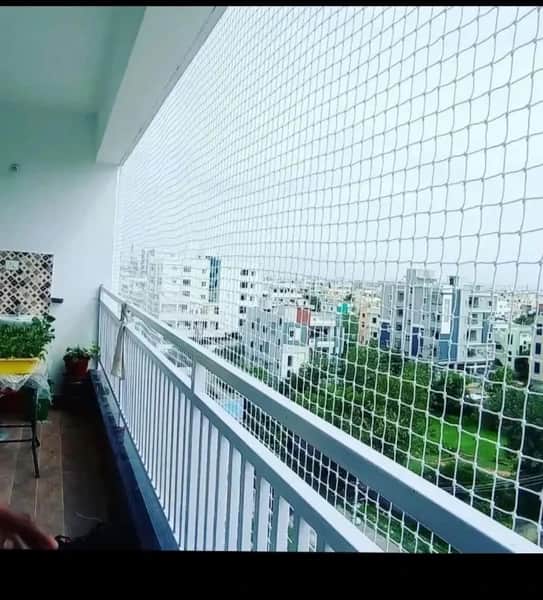 Balcony Safety Nets installation service by EverSafe Safety Nets