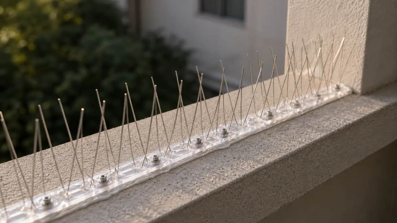 Bird Spikes Installation 6