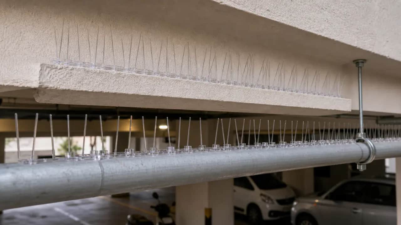 Bird Spikes Installation 5