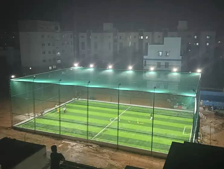 Cricket Practice Nets installation service by EverSafe Safety Nets