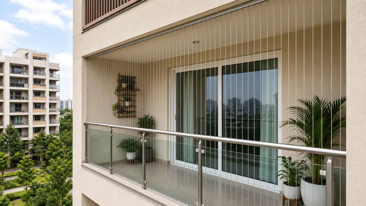 Invisible Grills for Balcony 6
