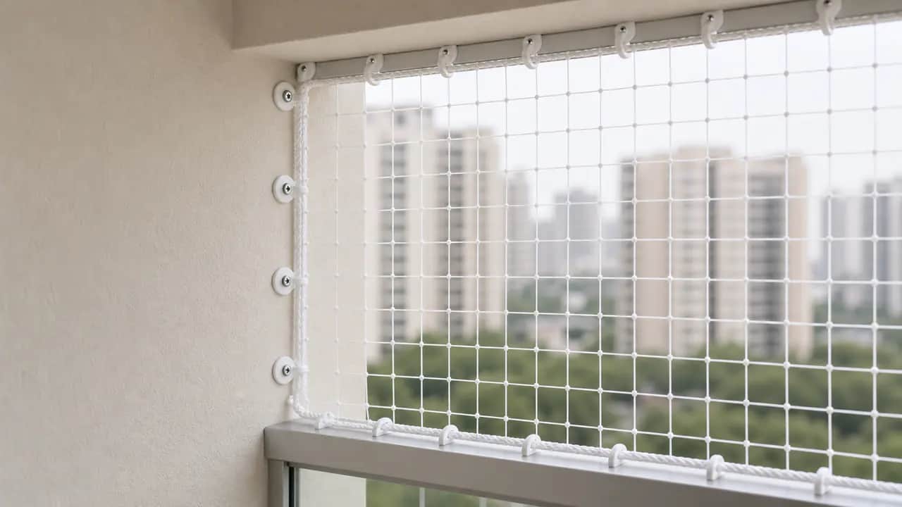 Balcony Pigeon Nets 3