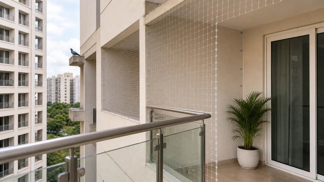 Balcony Pigeon Nets 4