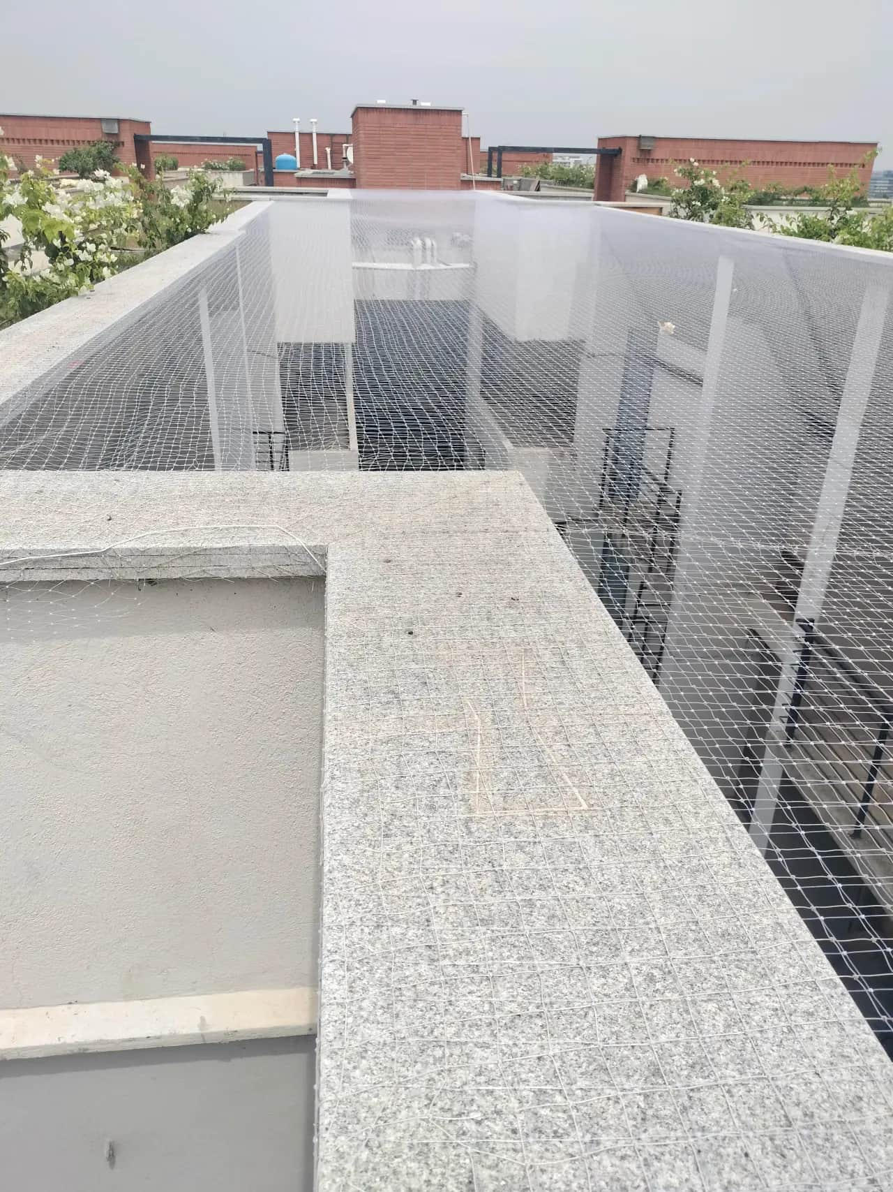 Terrace Nets sample finish by EverSafe Safety Nets