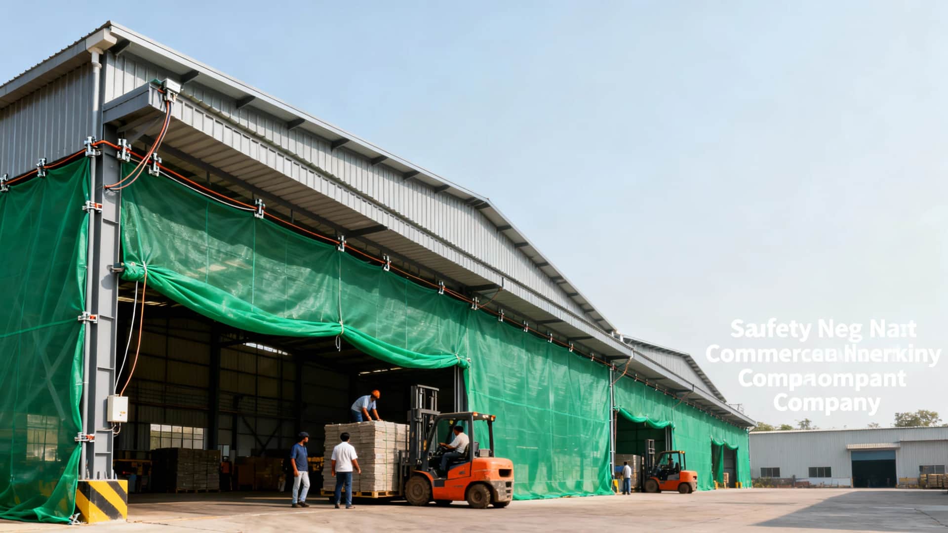 Warehouse Nets sample finish by EverSafe Safety Nets