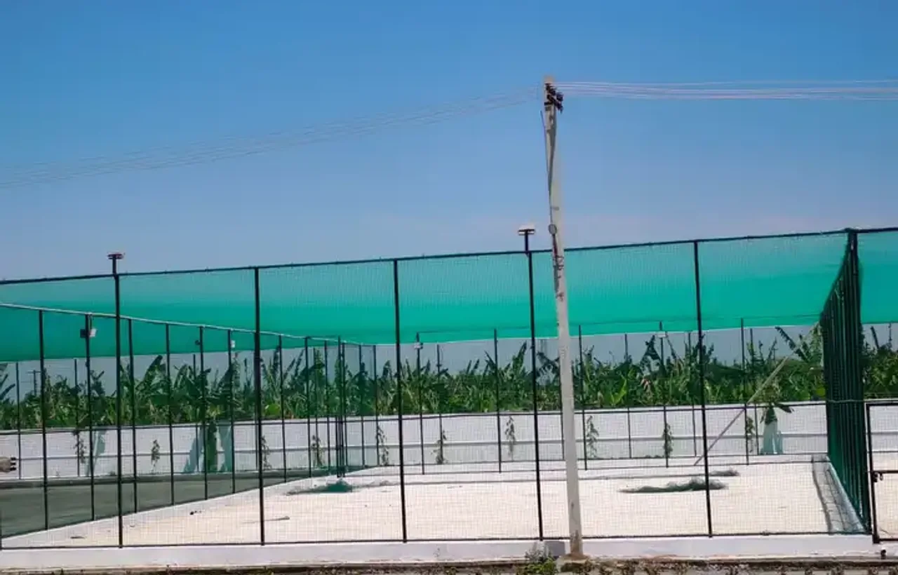 Sports Nets fitted for a IT corridor flat belt home in Perungudi, Chennai