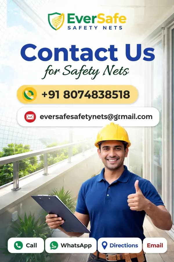 EverSafe Safety Nets contact support for balcony safety nets and invisible grills
