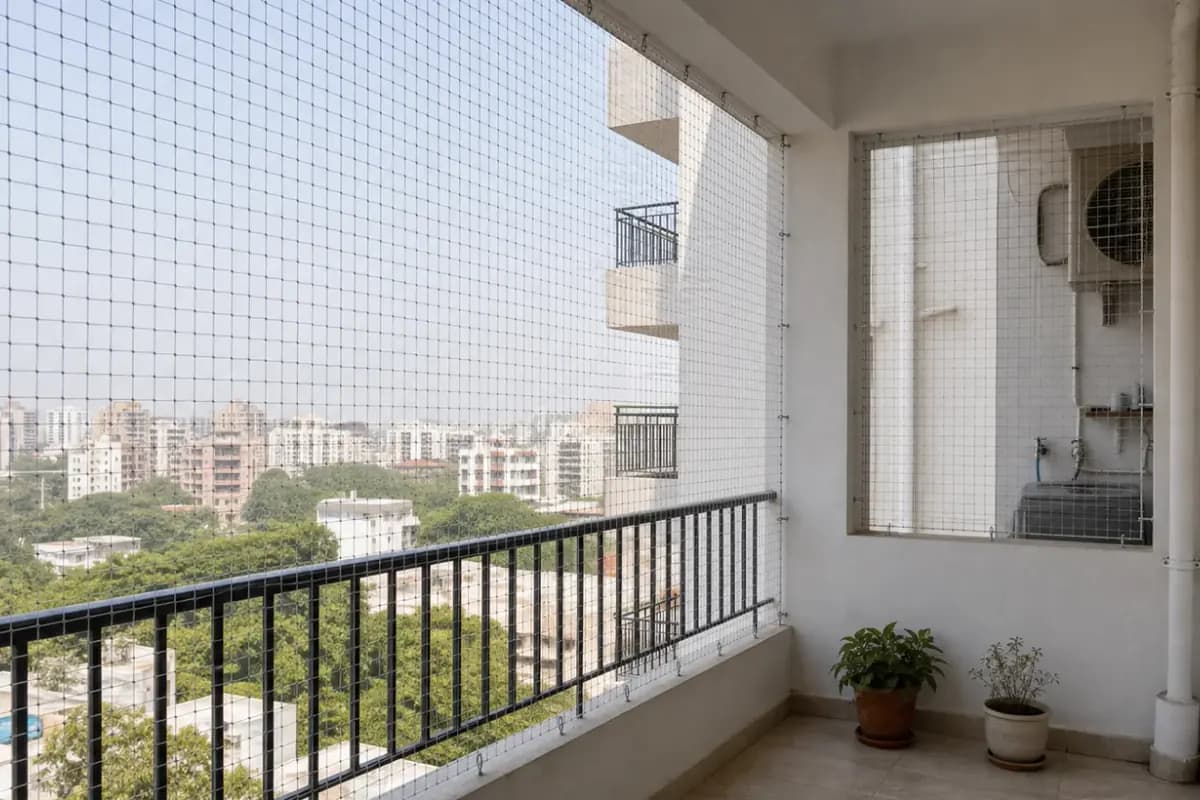 Anti Bird Nets installation in Bangalore
