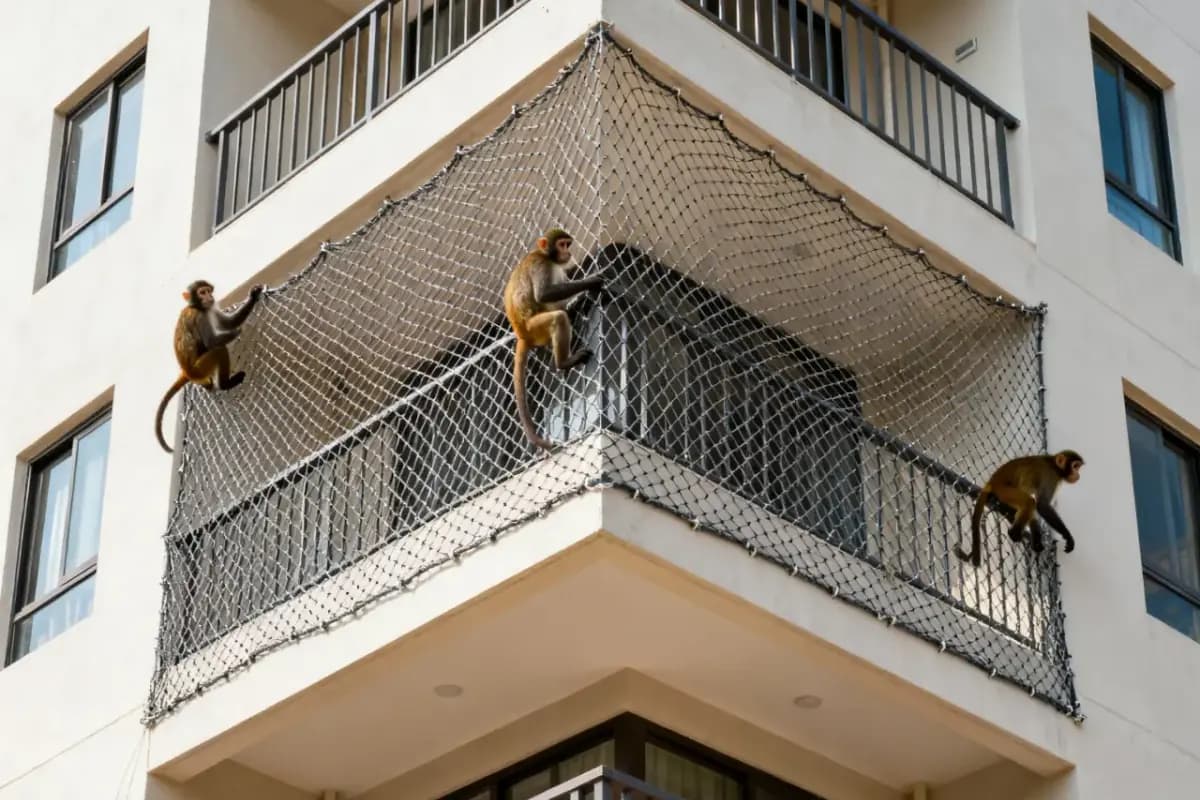 Monkey Safety Nets planning for Bangalore