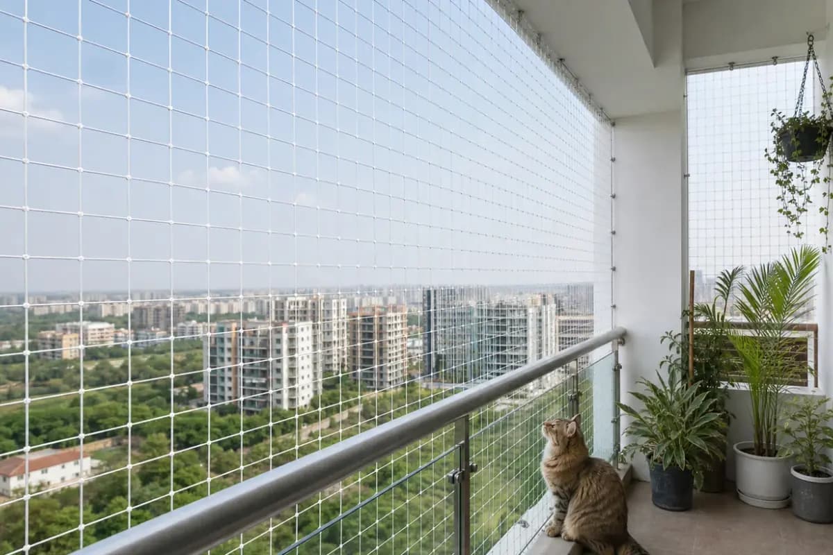 Pet Safety Nets installation in Bangalore