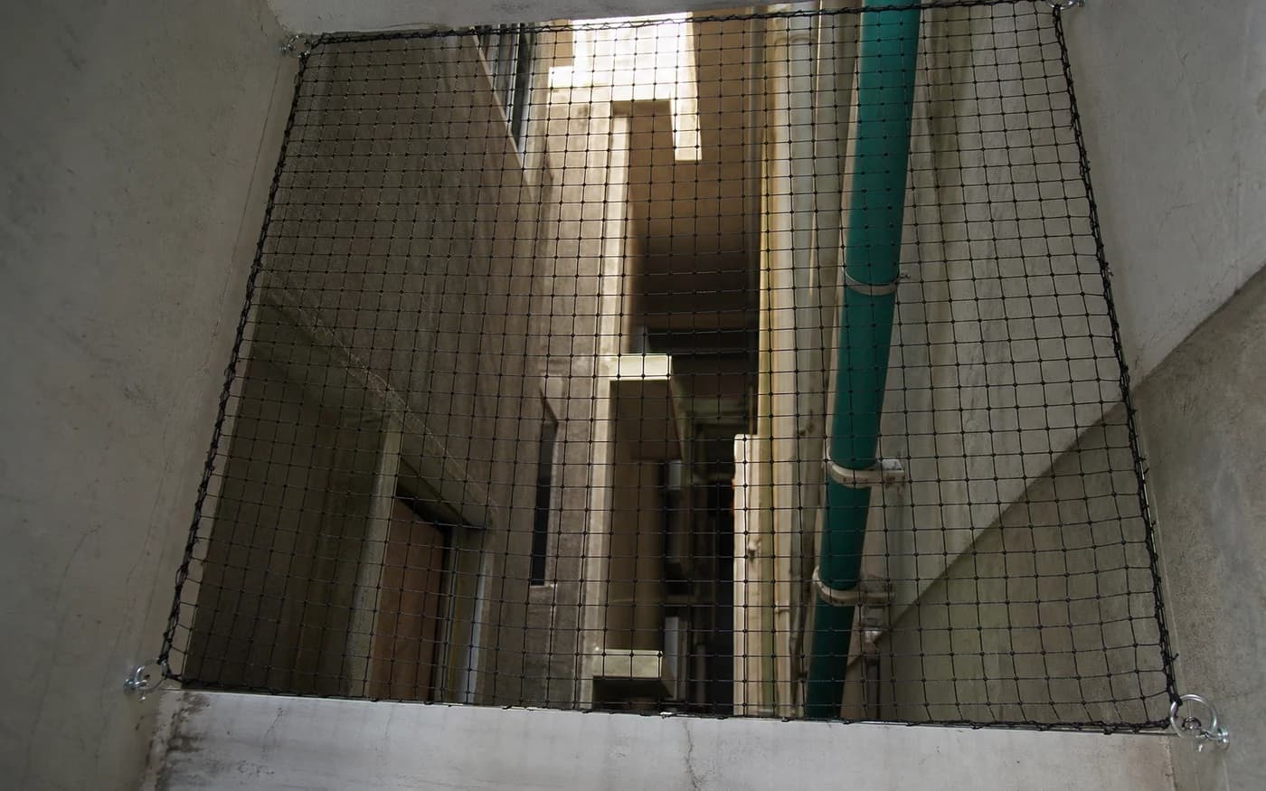 Pigeon Safety Net Duct Shaft in Hyderabad