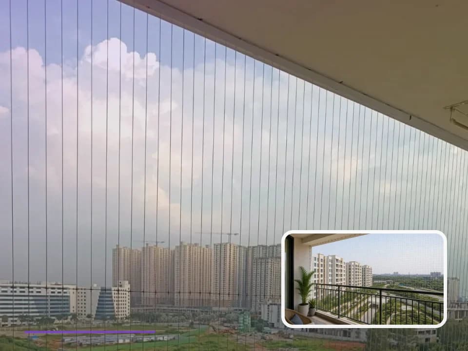 Invisible Grills planning for Lancor Lumina in Chennai