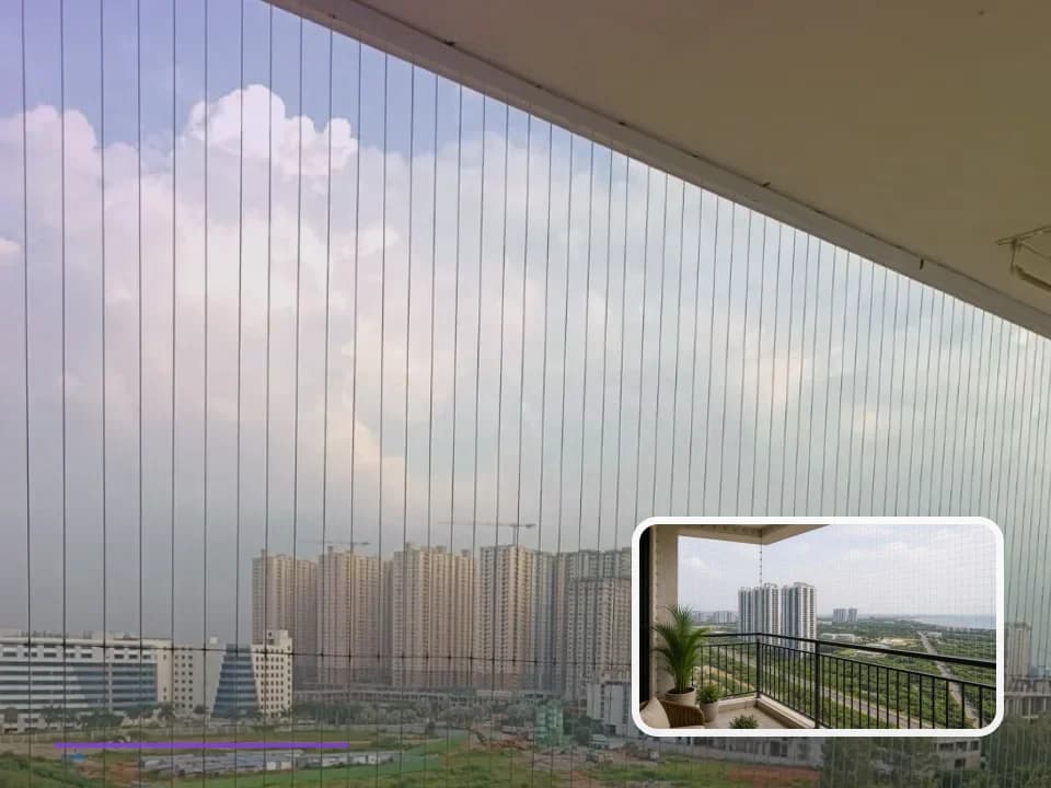 Invisible Grills planning for TVH Ouranya Bay in Chennai