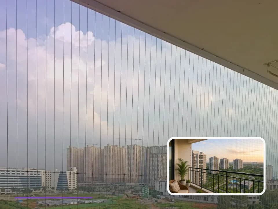 Invisible Grills planning for The Park Vue in Vijayawada