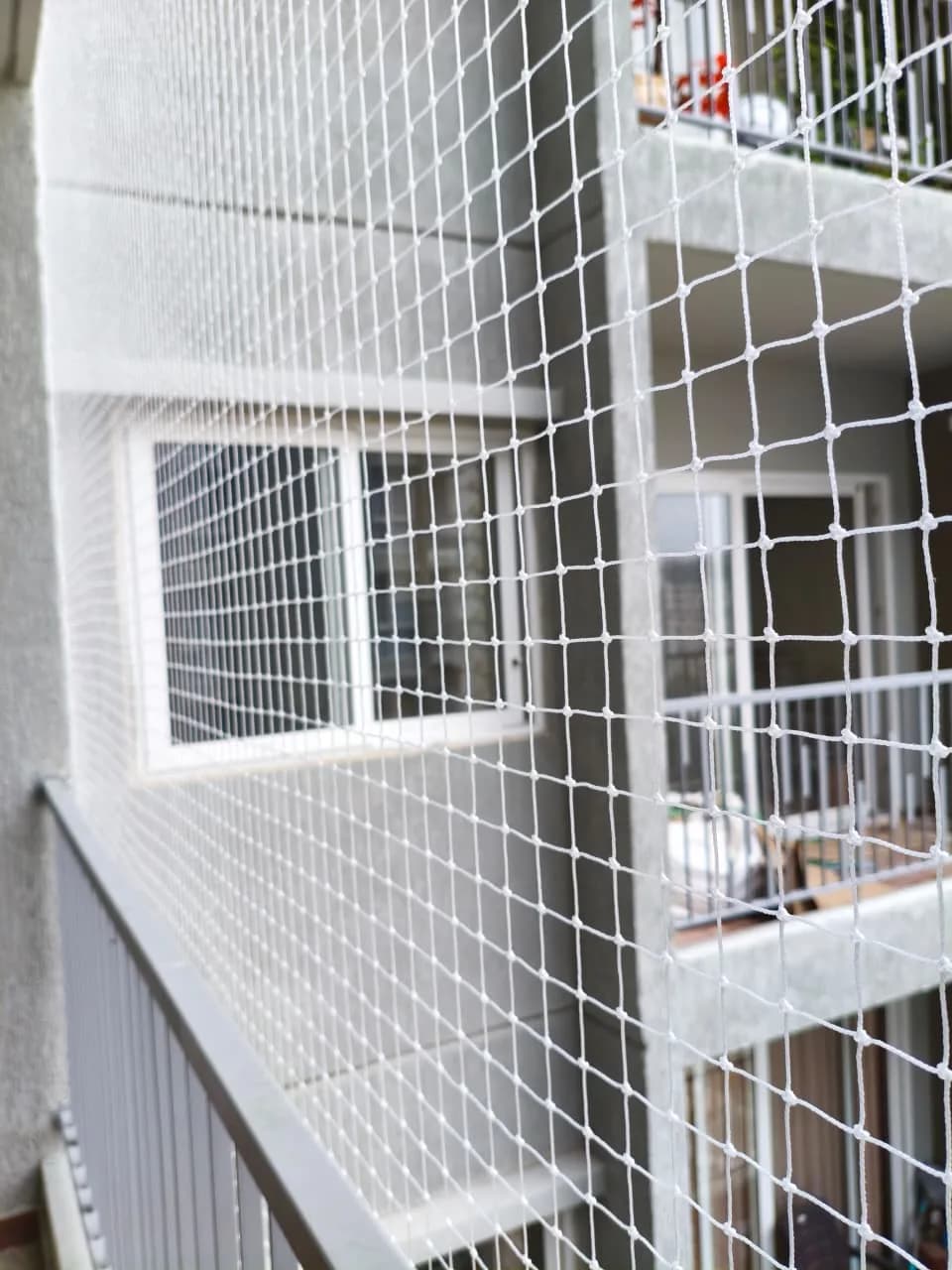 Balcony safety nets installation in Borabanda, Hyderabad