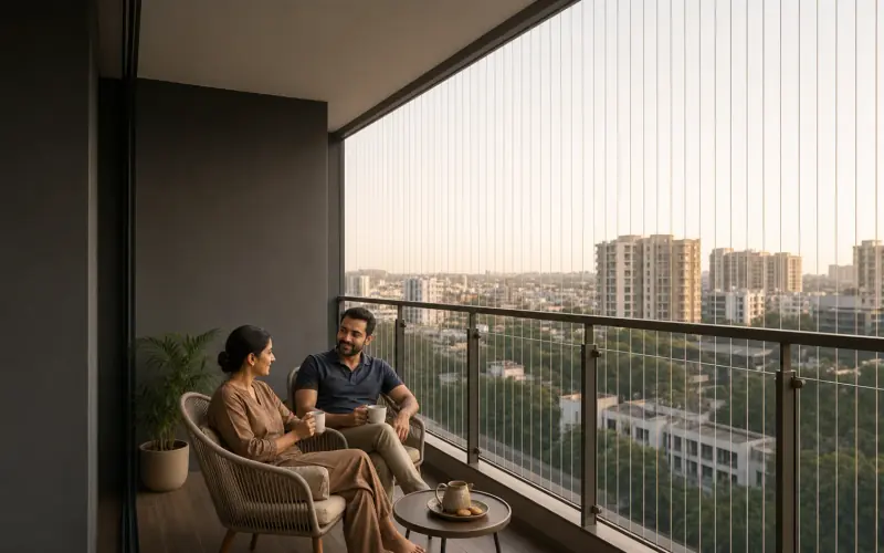 Invisible Grills installation option shown in a finished space