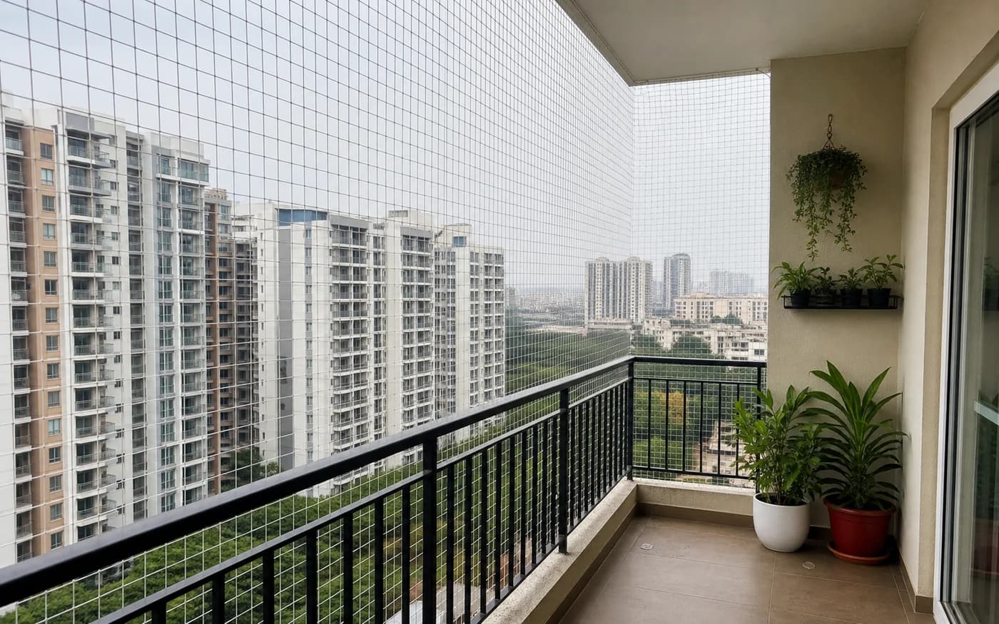 Balcony Safety Nets installation in Bangalore