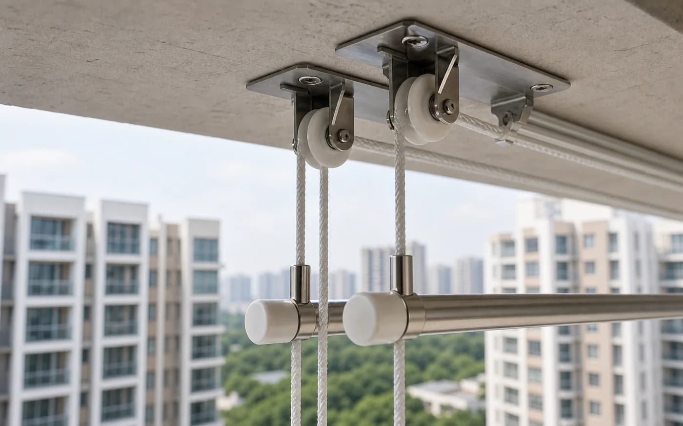 Balcony Cloth Hangers planning for Bangalore
