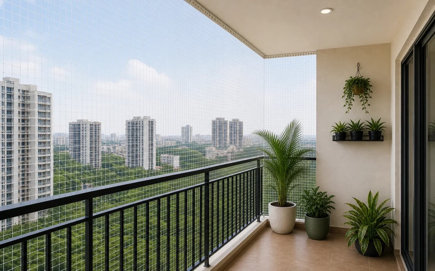 Balcony Safety Nets installation in Hyderabad