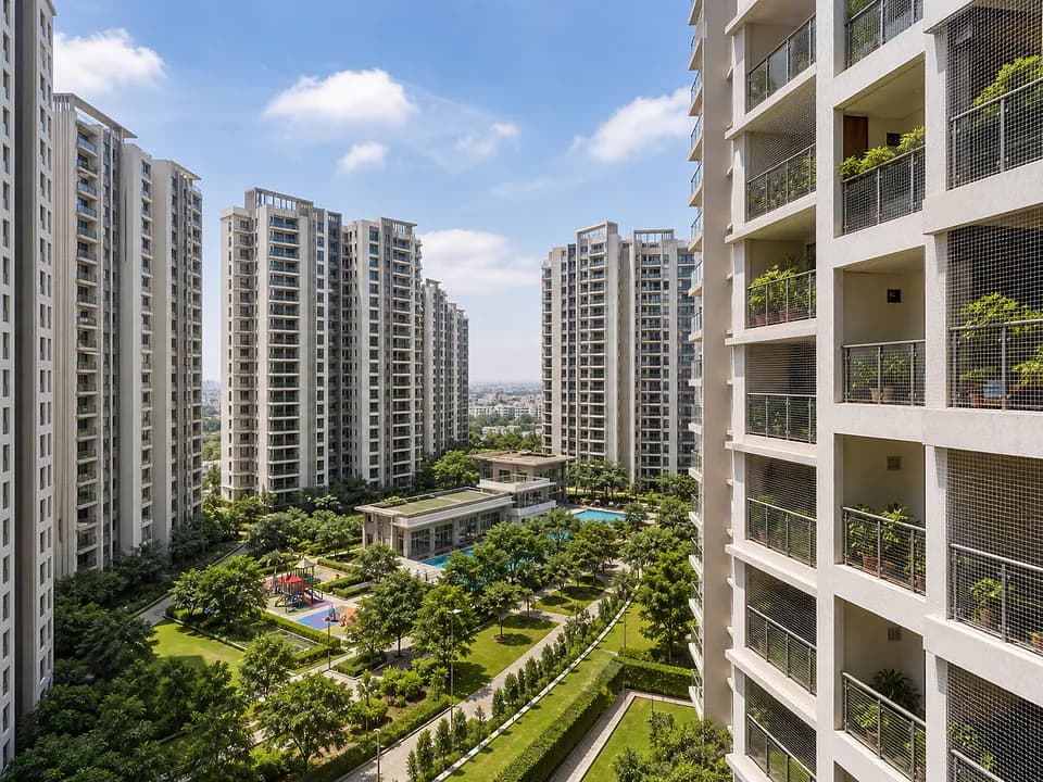 Prestige Shantiniketan, Whitefield — safety net visit