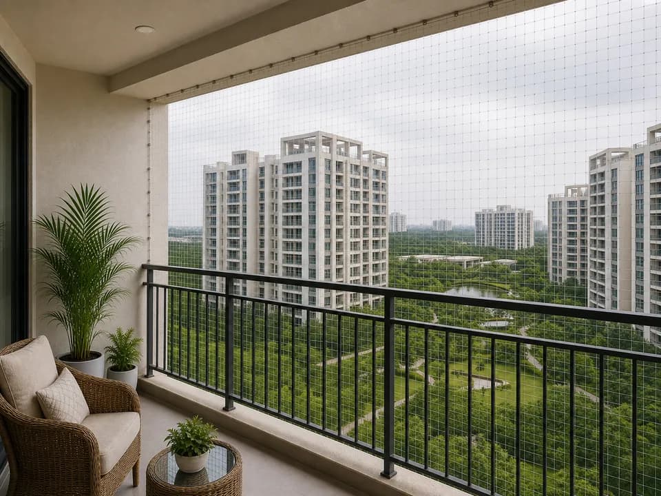 L&T Eden Park, Siruseri — safety net visit