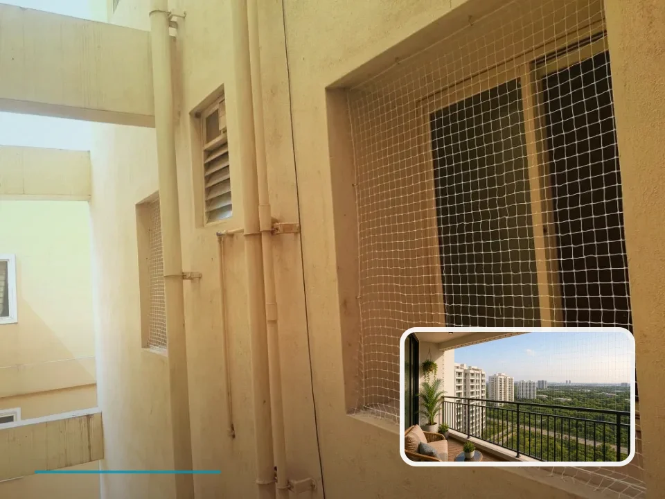 Window Safety Nets planning for Akshaya January in Chennai