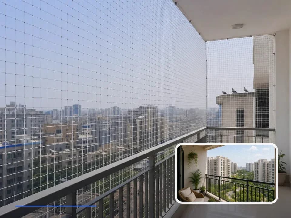 Pigeon Safety Nets planning for Casagrand Zenith in Chennai