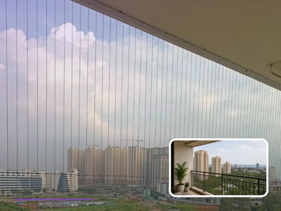 Invisible Grills planning for Hiranandani Upscale in Chennai