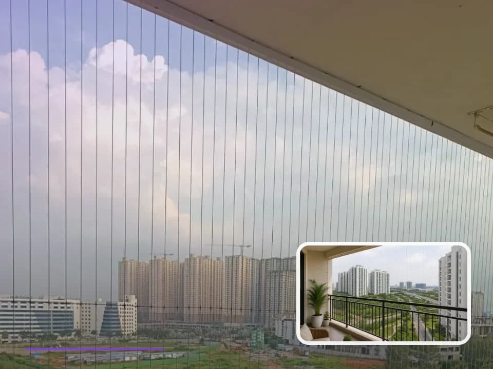 Invisible Grills planning for Olympia Opaline in Chennai