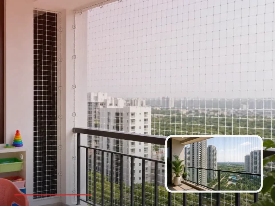 Children Safety Nets planning for Aparna Sarovar Zenith in Hyderabad