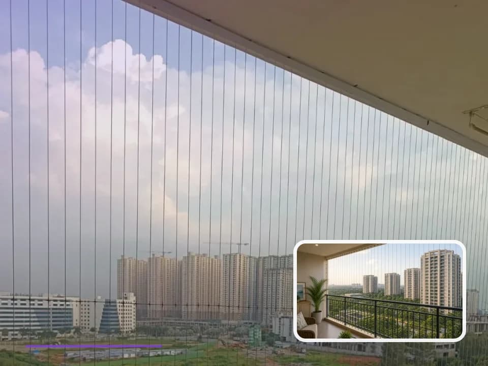 Invisible Grills planning for Lodha Bellezza in Hyderabad
