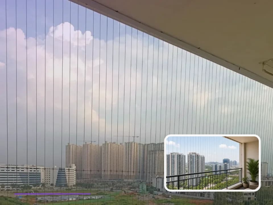 Invisible Grills planning for My Home Vihanga in Hyderabad