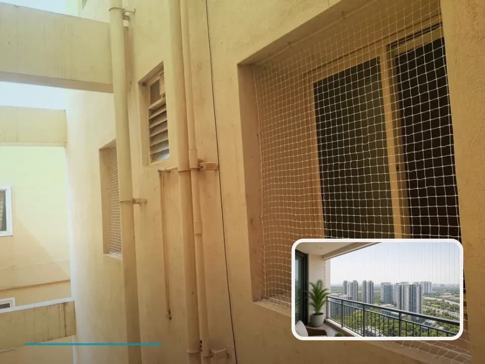 Window Safety Nets planning for Prestige High Fields in Hyderabad