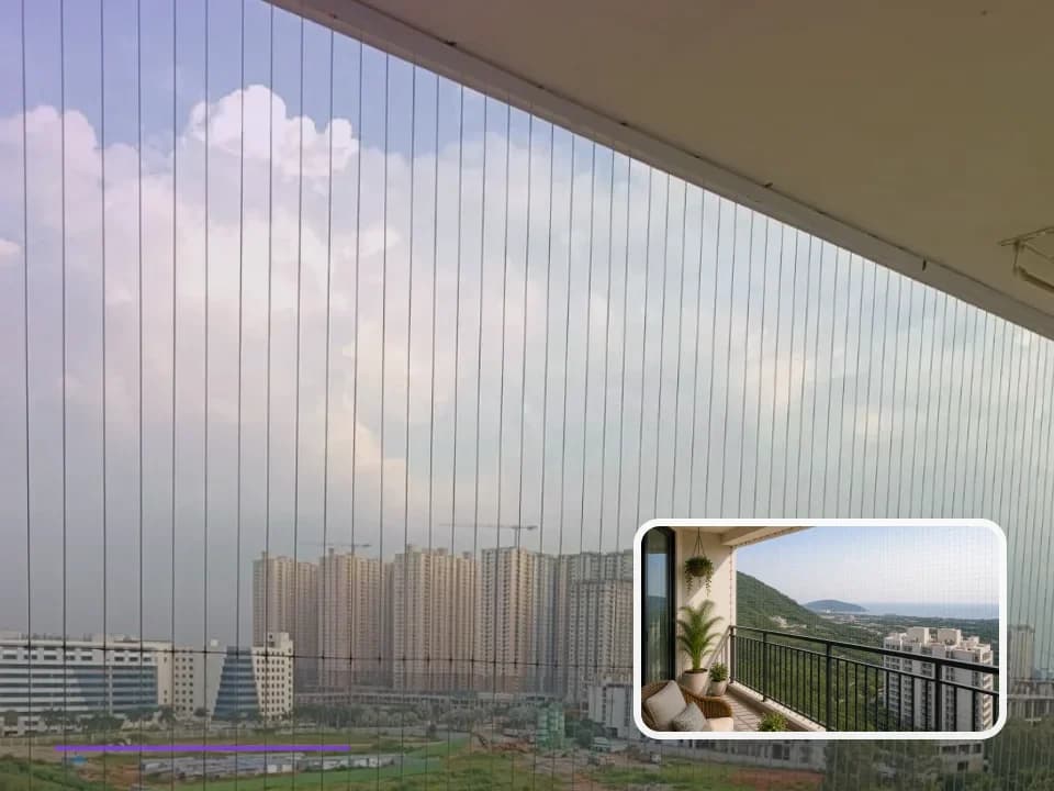 Invisible Grills planning for Beverly Hills Vizag in Visakhapatnam