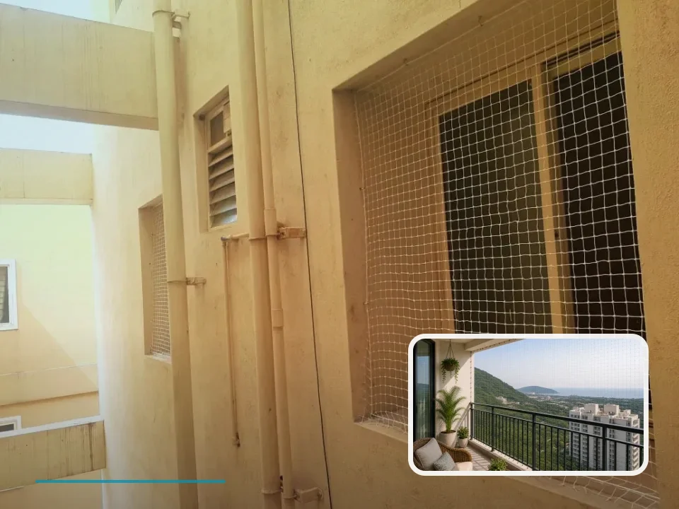 Representative window nets planning visual for Beverly Hills Vizag