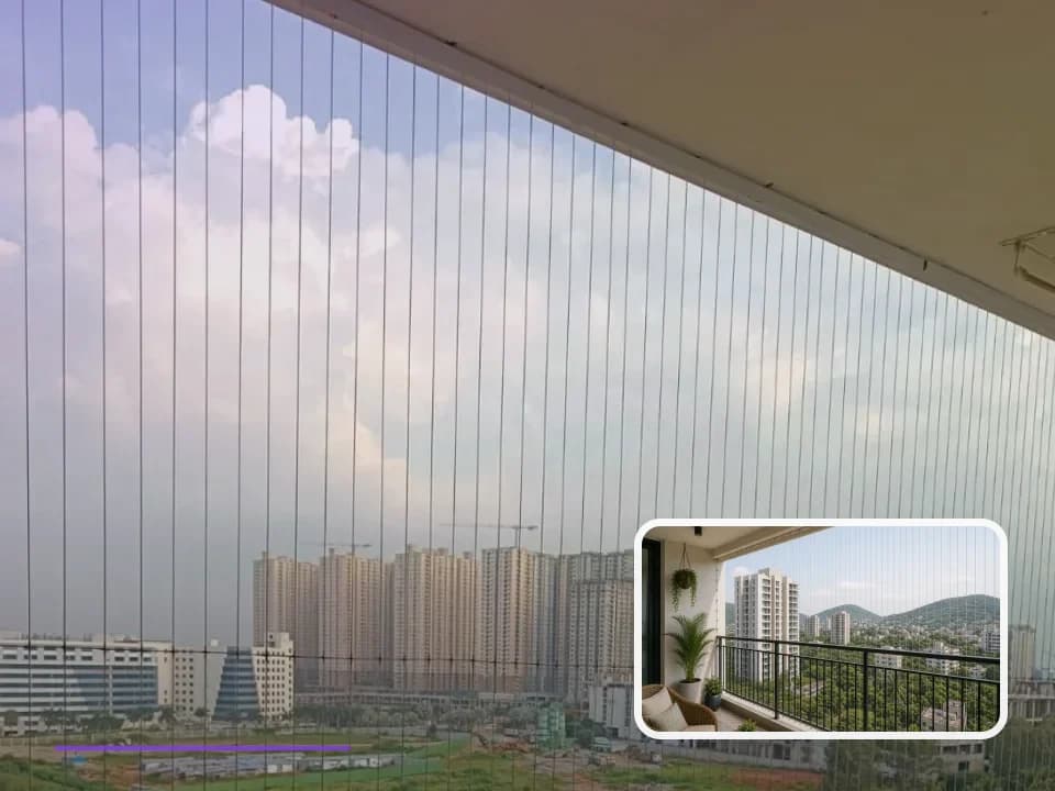 Invisible Grills planning for Lansum Oxygen Towers in Visakhapatnam