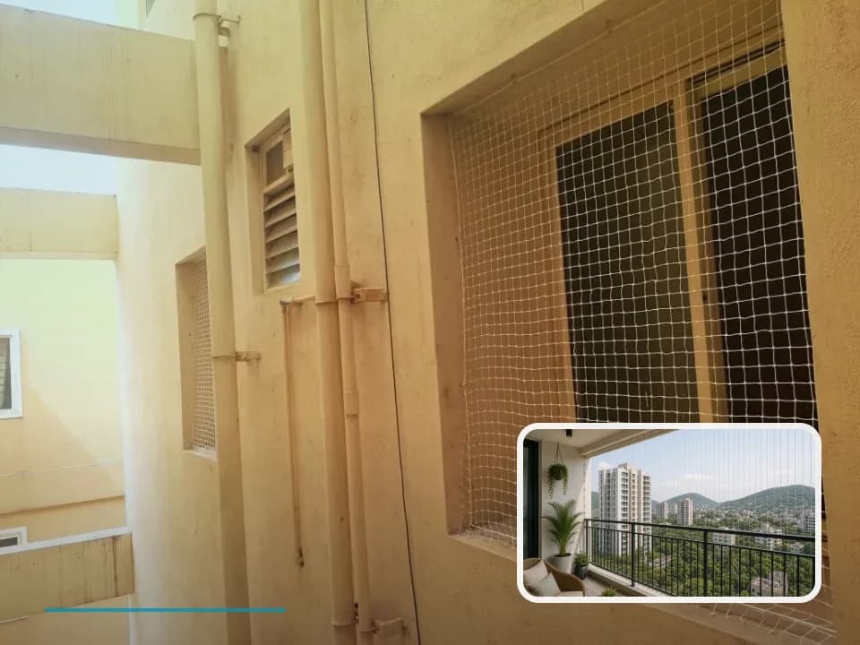 Window Safety Nets planning for Lansum Oxygen Towers in Visakhapatnam
