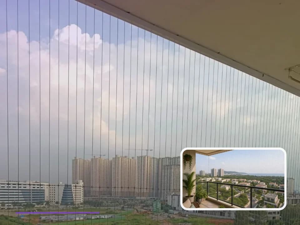 Invisible Grills planning for Novus Florence Village in Visakhapatnam