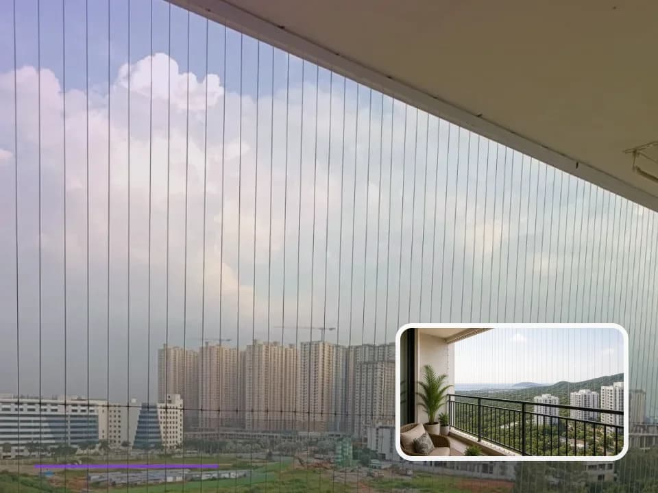 Invisible Grills planning for Panorama Hills in Visakhapatnam