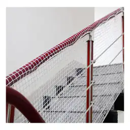 Staircase Nets sample finish by EverSafe Safety Nets