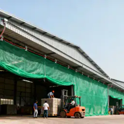 Warehouse Nets sample finish by EverSafe Safety Nets
