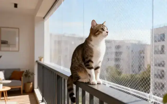 Cat Safety Nets installation service by EverSafe Safety Nets