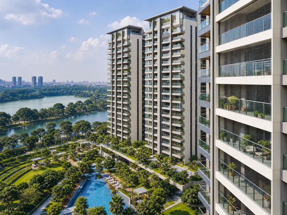 North Bangalore premium high-rise community near Hebbal