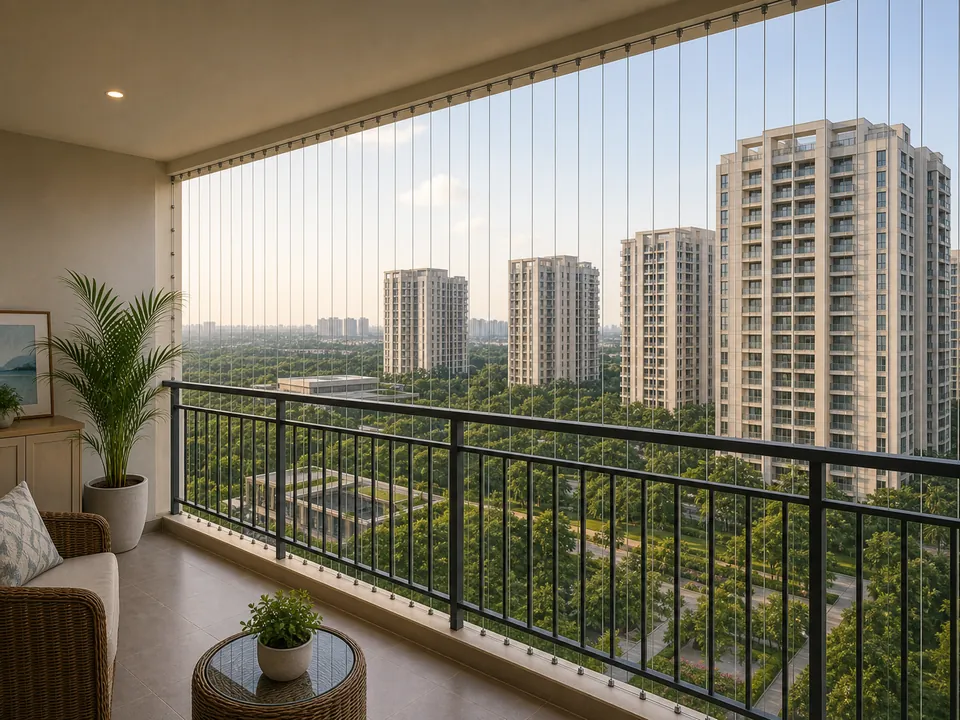 Kukatpally premium apartment opening with open-view safety protection