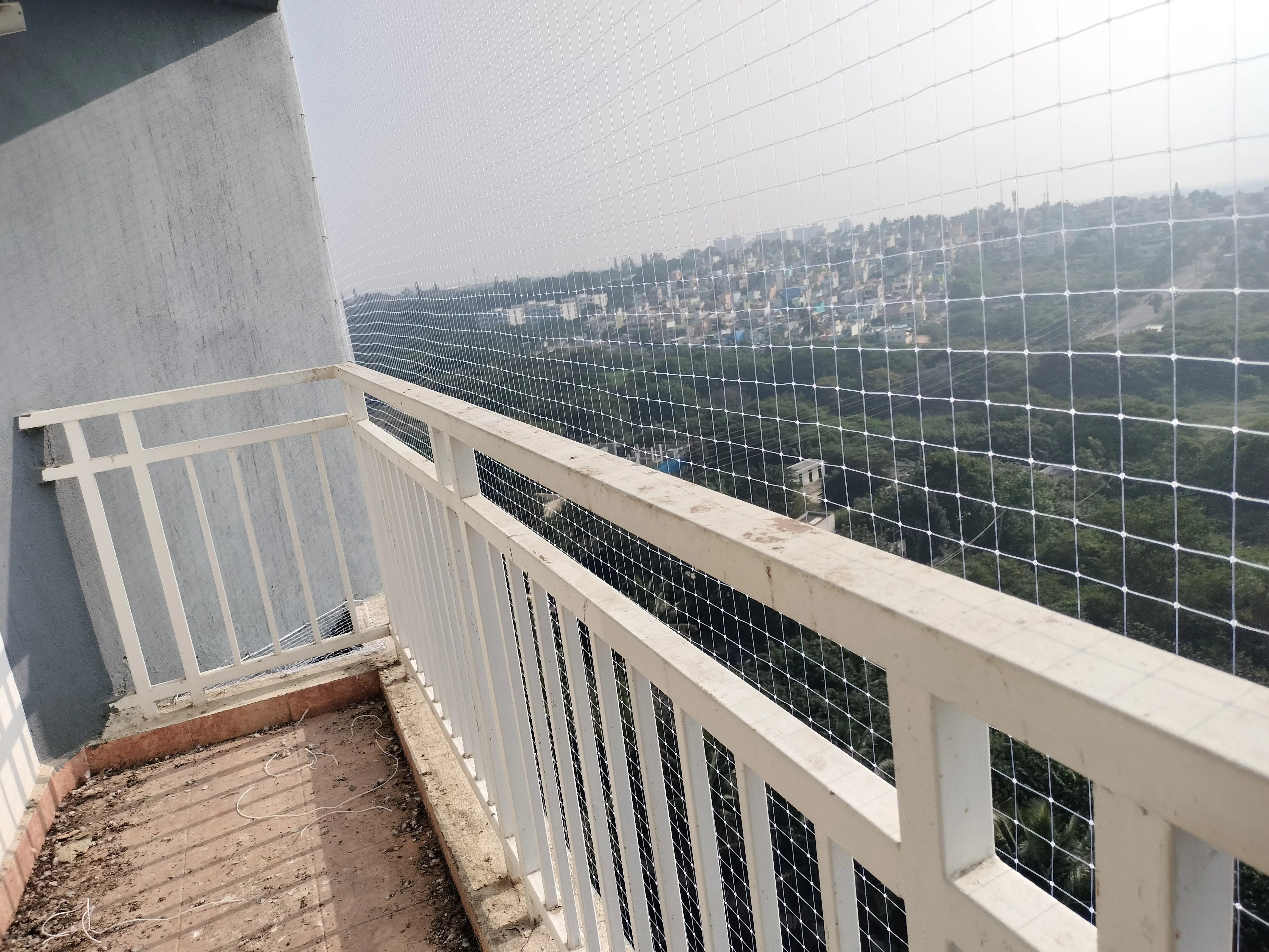 Balcony Safety Nets Installation